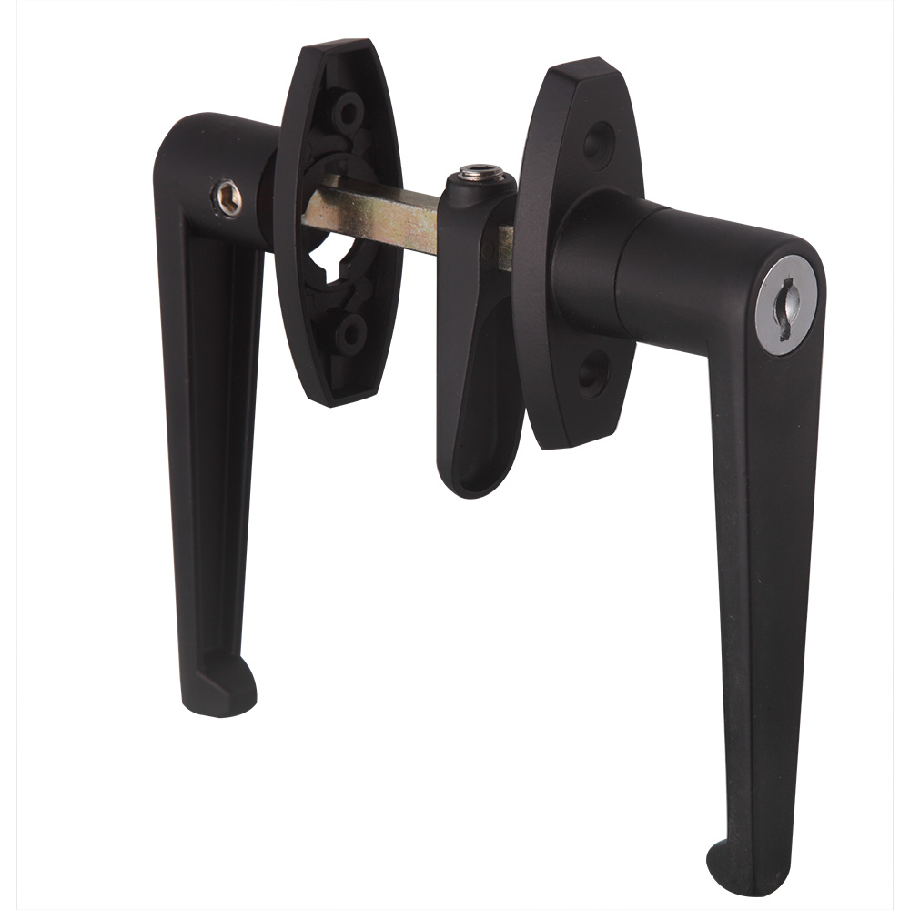 Waterproof Child Safety Lever Door Lock with Key Cylindrical Zinc Alloy for Storeroom Door supplier