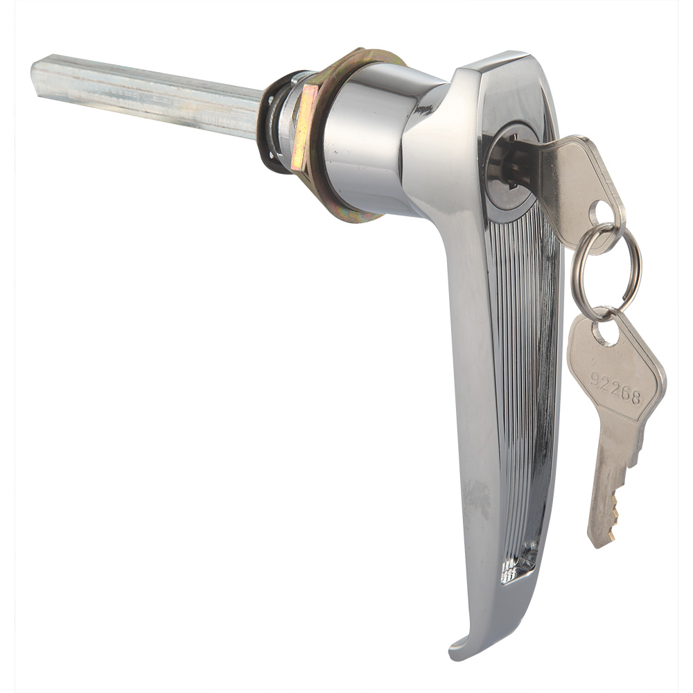 High Quality Zinc Alloy Mechanical Door Lock Box Industrial Hinge Electrical Cabinet Lock Transformer Lock Key Anti-Theft