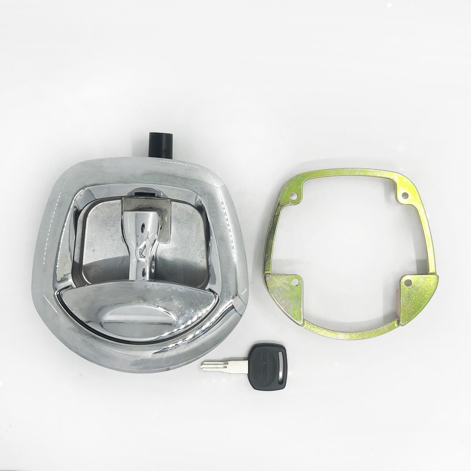 Chroming Zinc Alloy Door Safety Locks Compressed T Handle Latches Caravans Toolbox Truck Car Trailers Whale Tail Lock manufacture