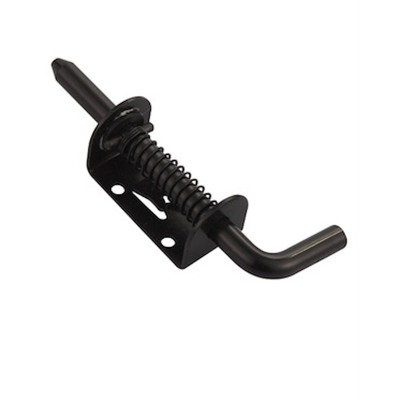 Heavy Duty Carbon Steel Sliding Door Latch Lock Outdoor Application Spring Hardware Latch for Doors