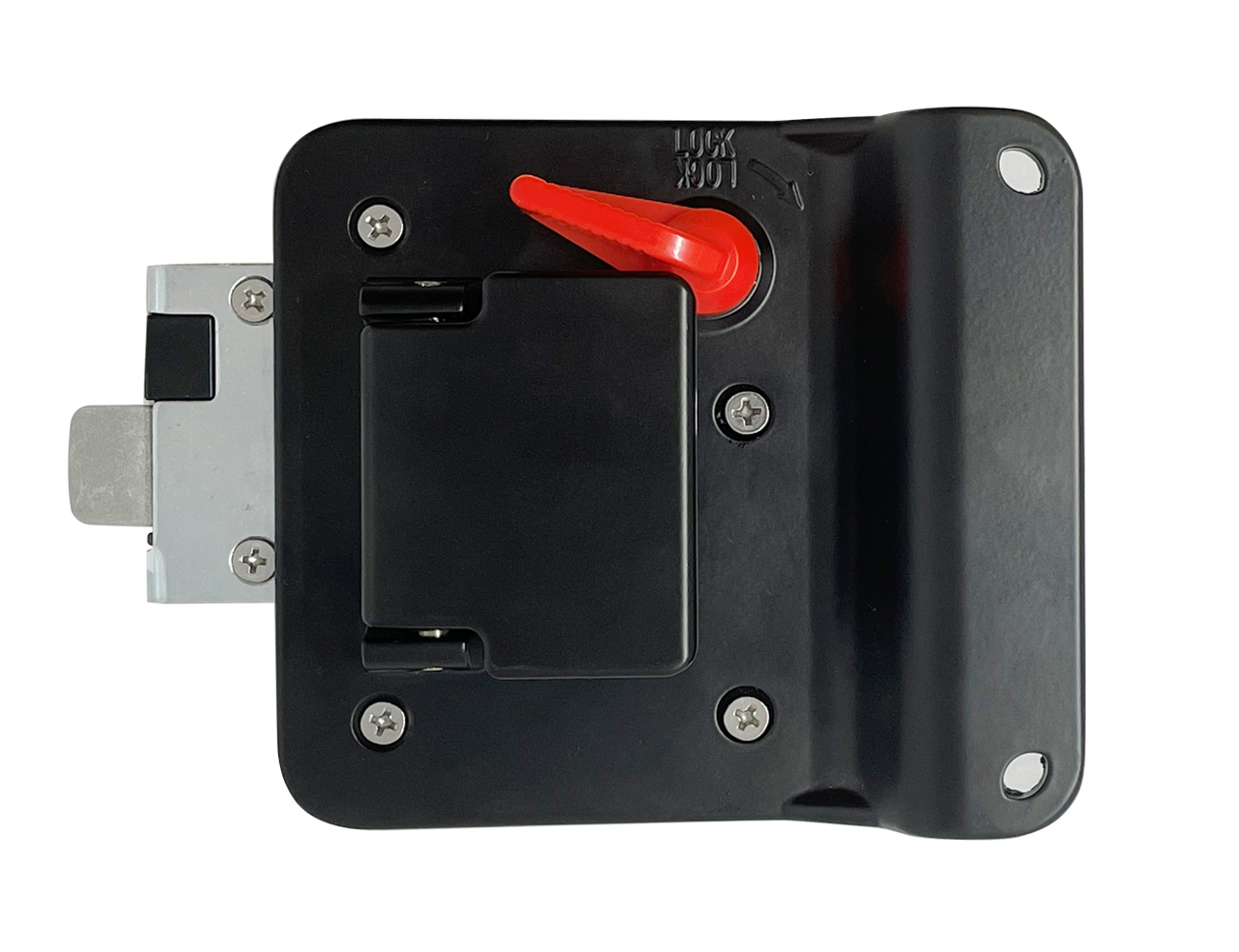 Oem Rv Lock  Zinc Alloy Black Color Door Lock for Motorhome Boat Caravan Trailer Rv Cabinet supplier
