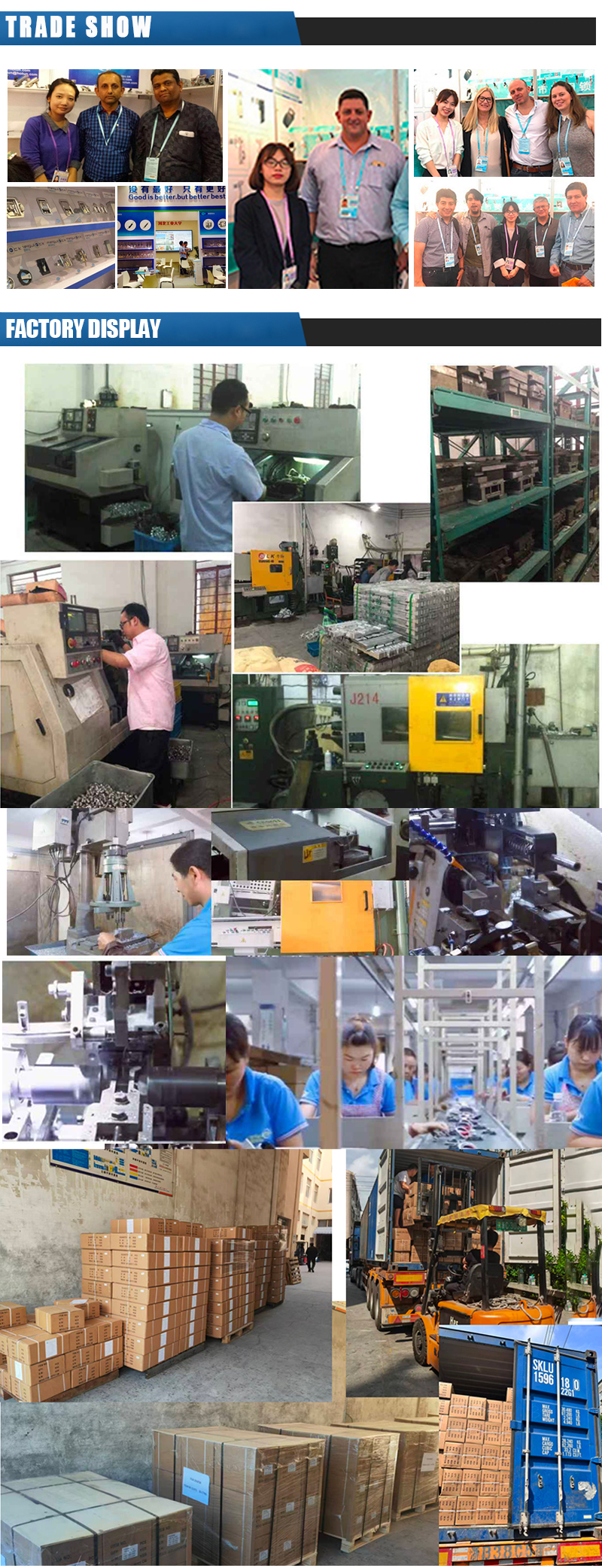 Triangle Key Metal Electrical Cabinet Mail Boxes Cam Locks for Panels Electric Box Cylinder Cam Lock details