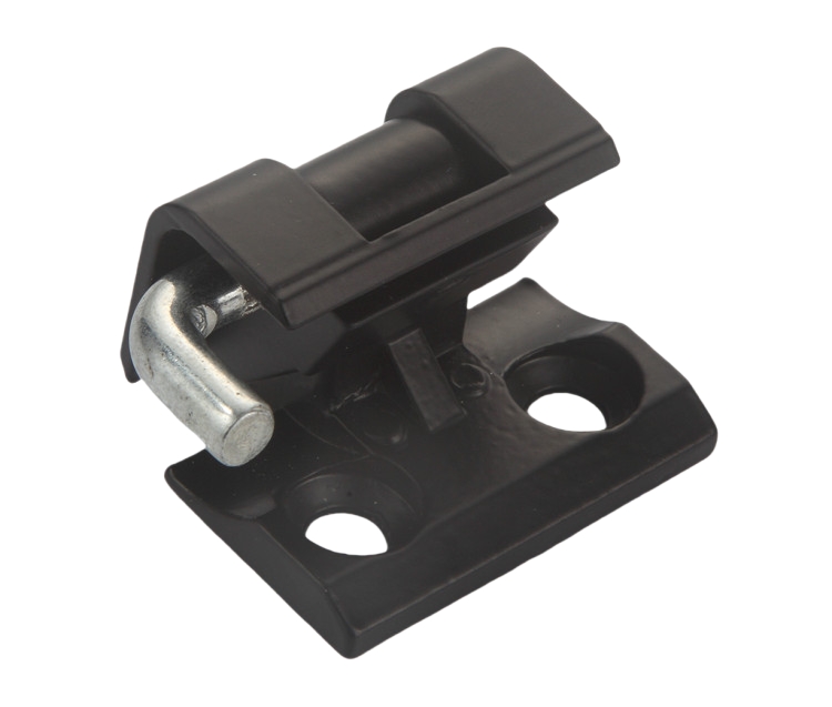 Industrial Electric Panel Metal Cabinet Door Hardware Modern 180 Degree Locking Zinc Alloy Black Hinge Removable Pin Concealed