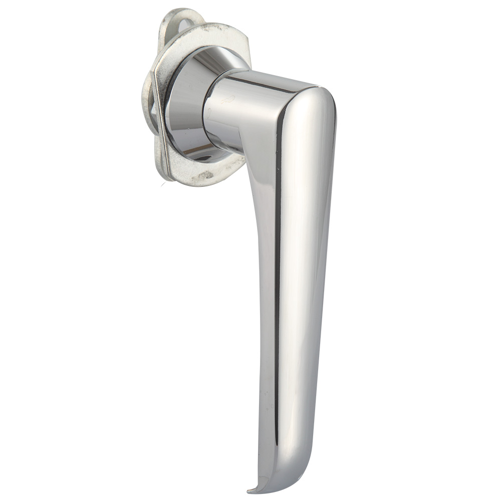 Hot Products Zinc Alloy L-Handle Door Lock for Metal Cabinet Key Unlock Way for Control Box details