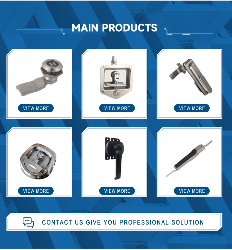 Triangle Key Metal Electrical Cabinet Mail Boxes Cam Locks for Panels Electric Box Cylinder Cam Lock manufacture