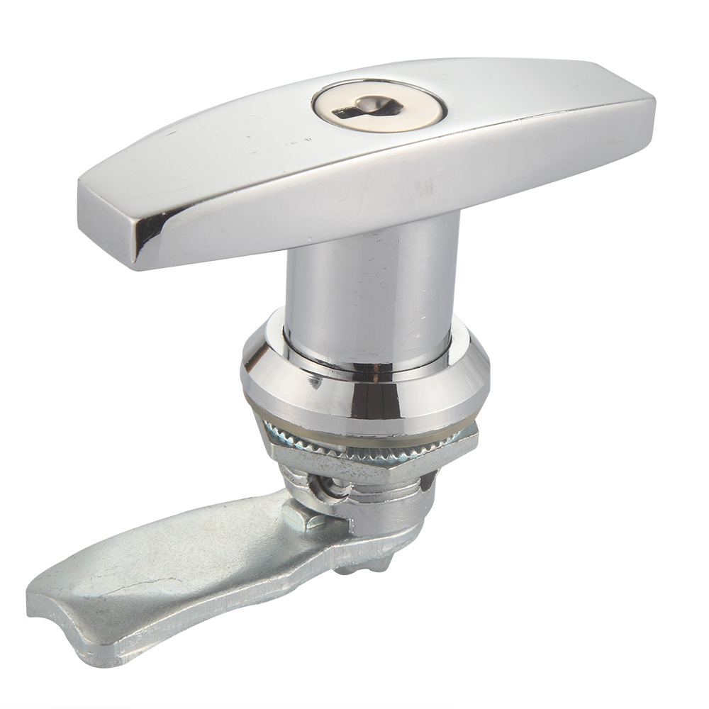 T Lock T-type Handle Lock for Electric Cabinet Door Durable Distribution Box Tongue Chassis Lock With Key Unlock Way