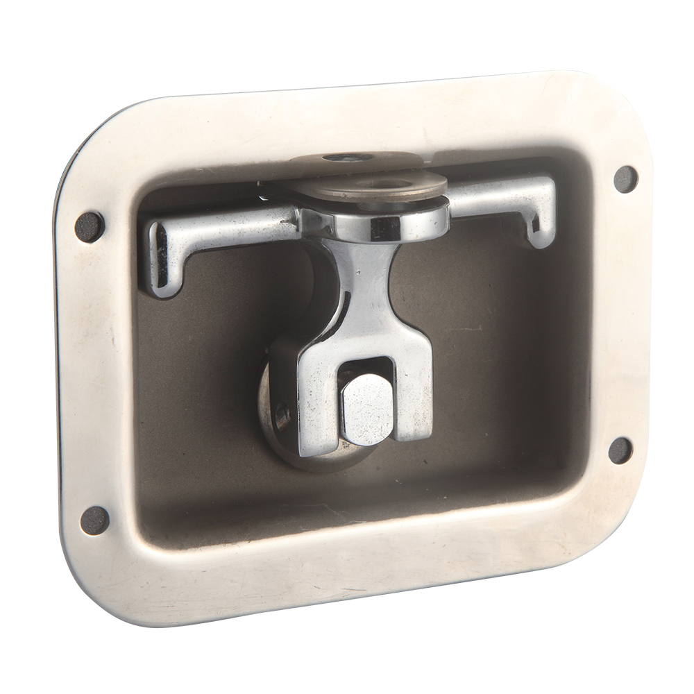 Modern Design Stainless Steel Hood Lock High Quality Four-Hole Installation Corrosion-Resistant Durable with Key Unlock manufacture