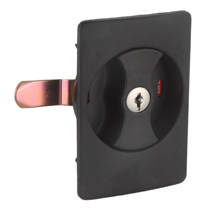 High Quality Black Square Panel Lock Tool Cabinet File Cabinet Universal Knob Unlocking