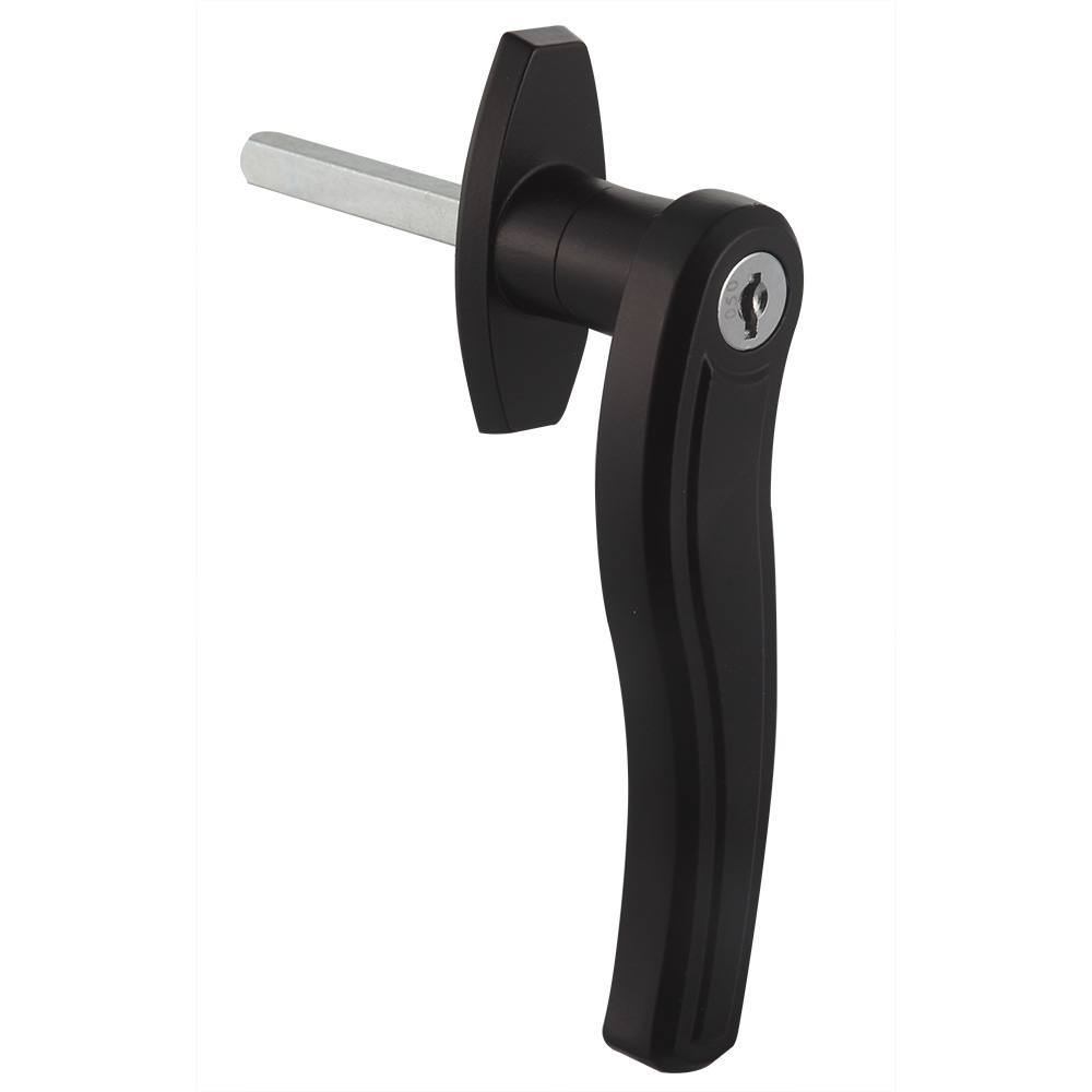 Handle Quality Zinc Alloy Door Lever Lock with Key Price for Garage Cabinet Other Applications manufacture